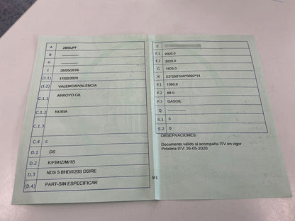 1º matriculación