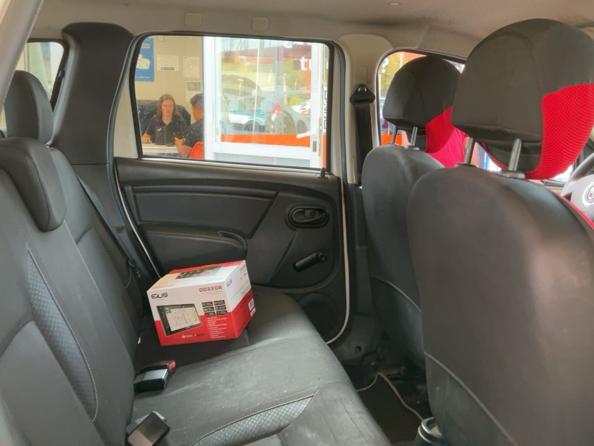 Interior trasero
