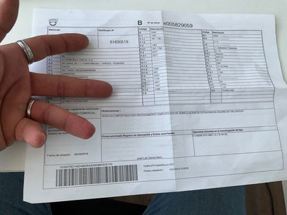 1º matriculación