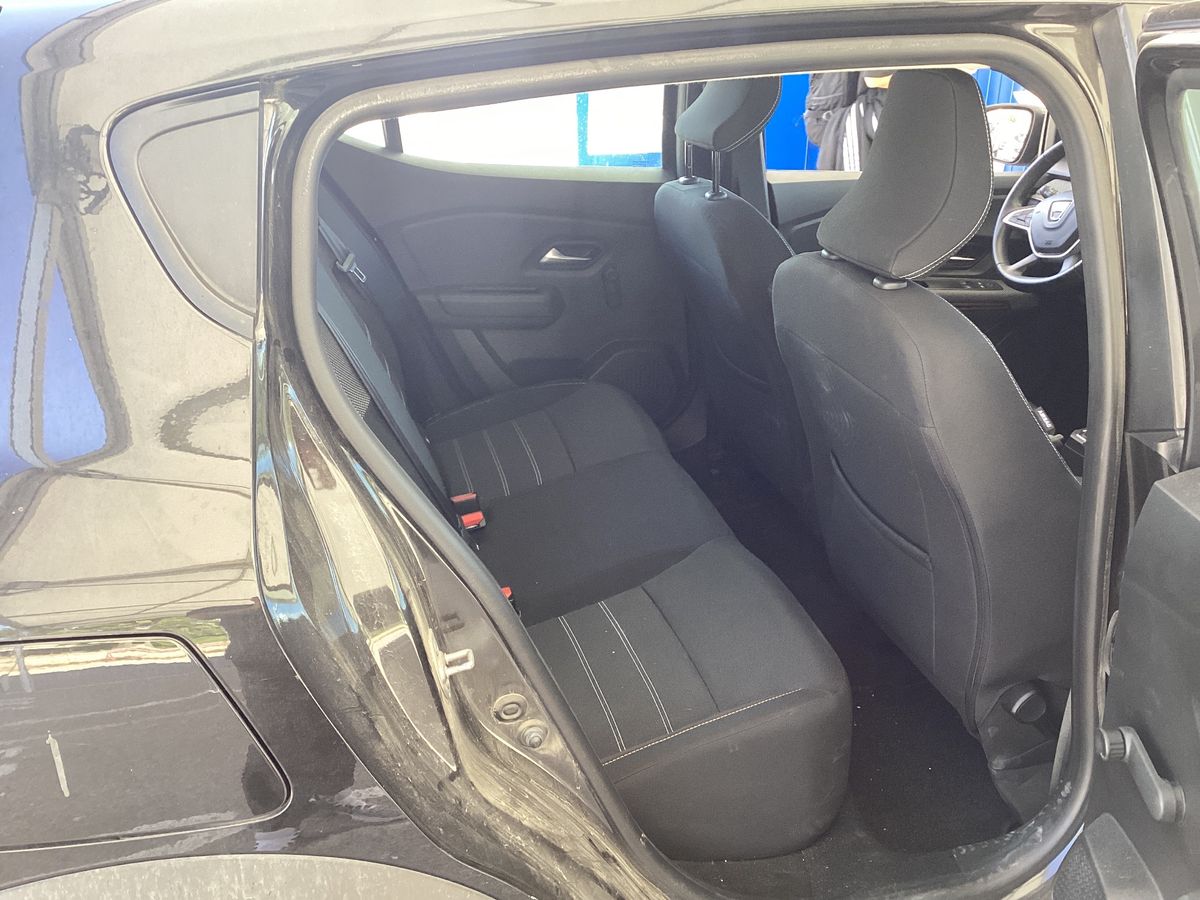 Interior trasero