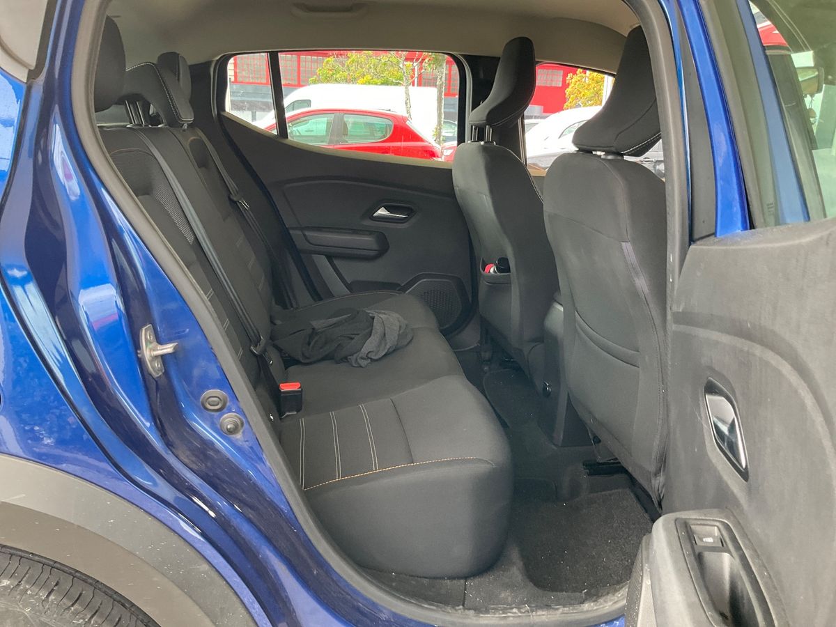 Interior trasero