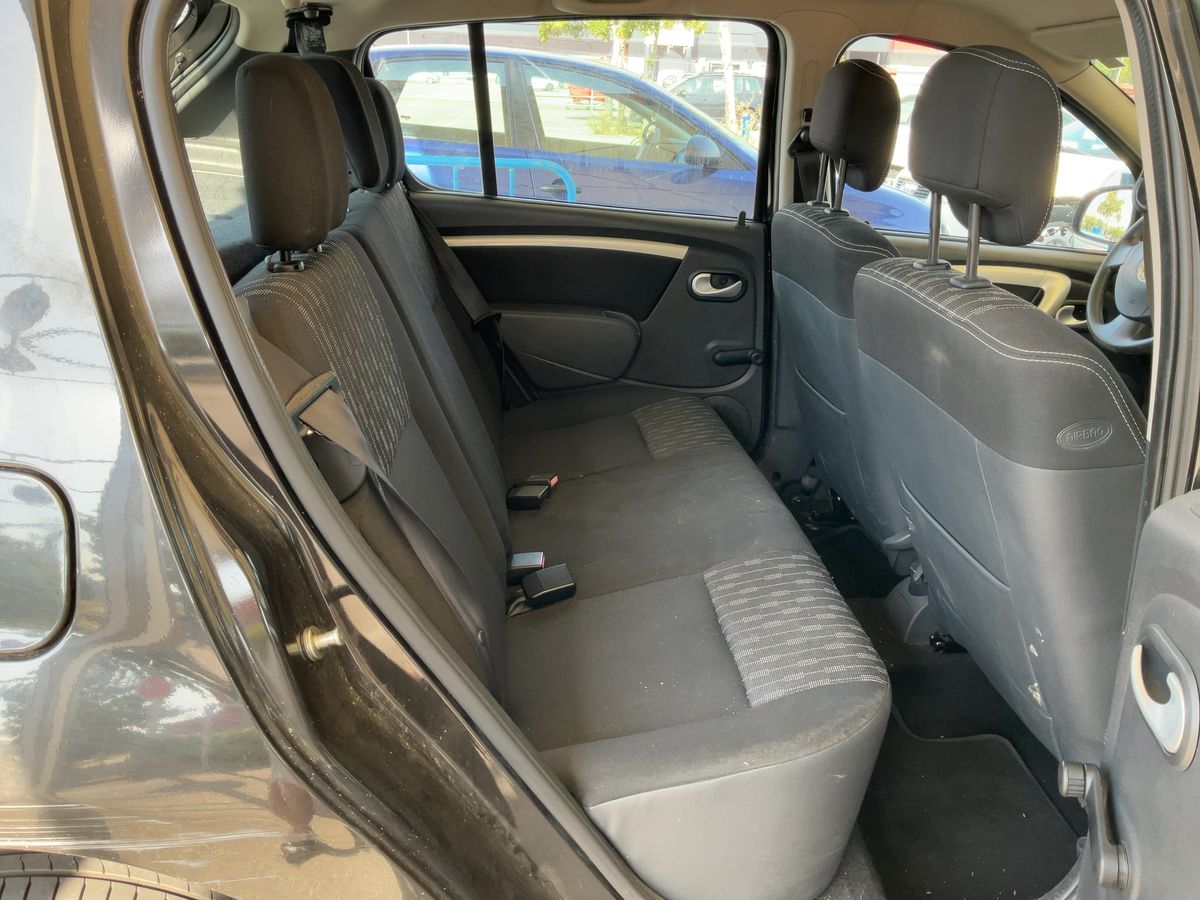 Interior trasero