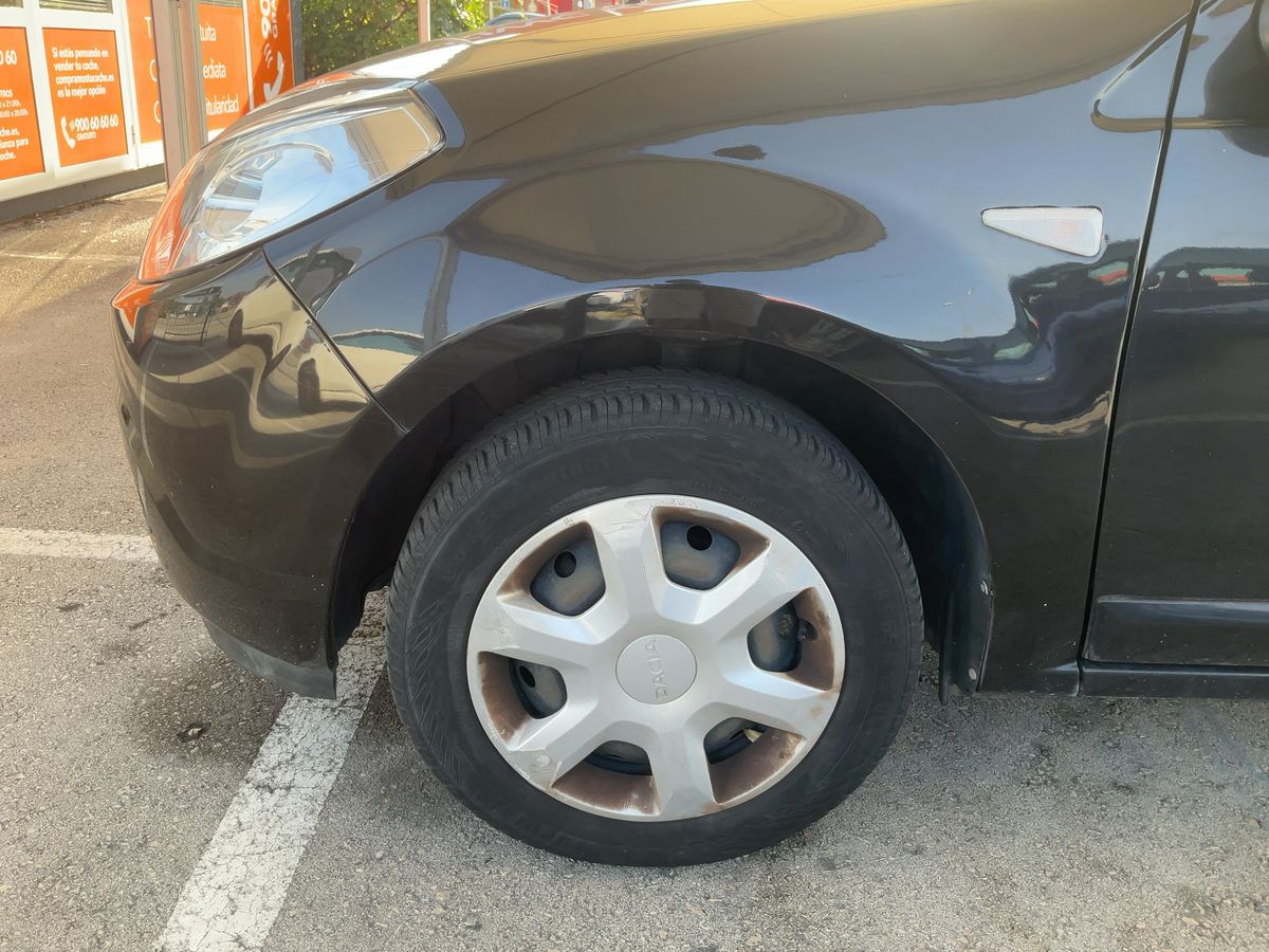 Front left tire