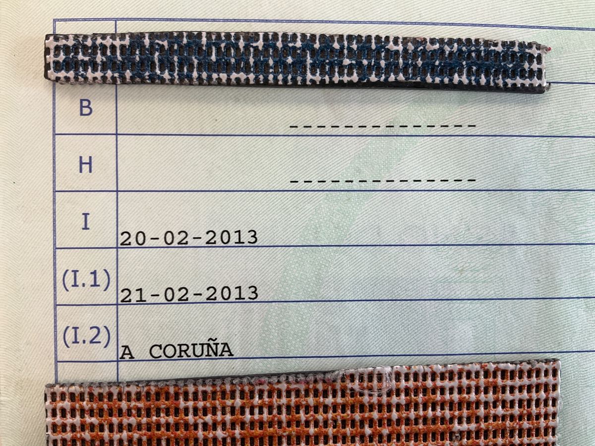 1º matriculación
