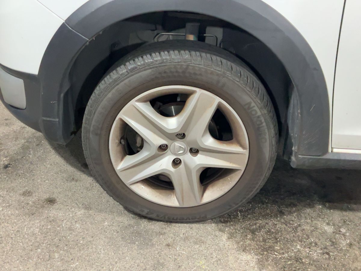 Neumático delantero izquierdo