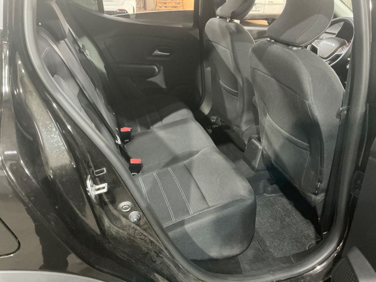 Interior trasero