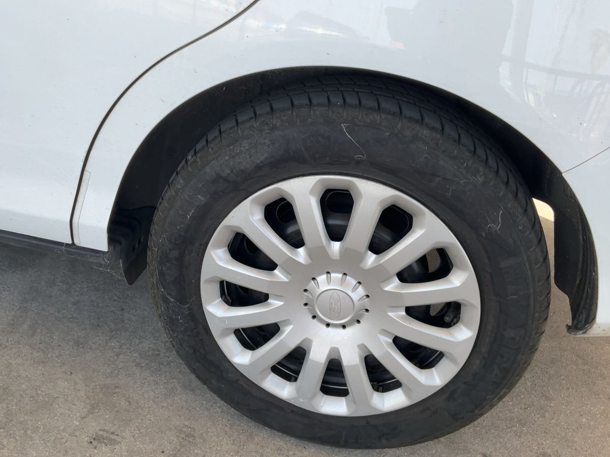 Rear left tire