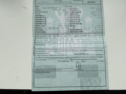 1º matriculación