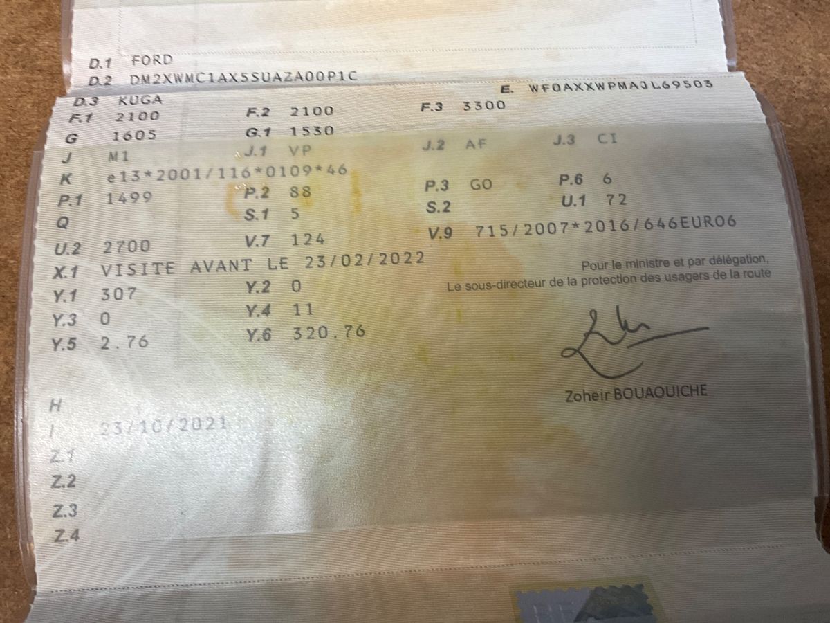 1º matriculación