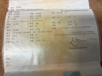 1º matriculación