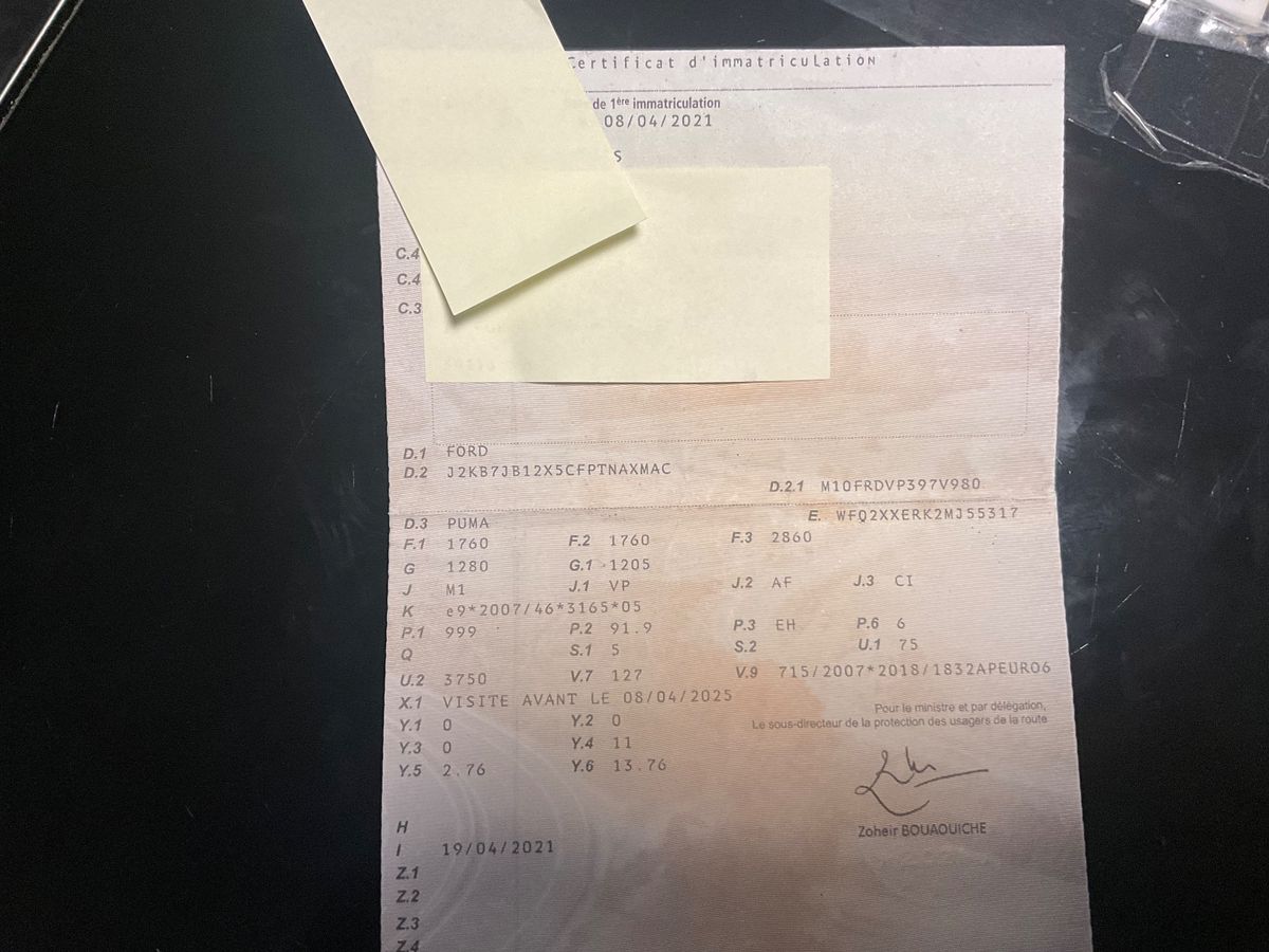 1º matriculación