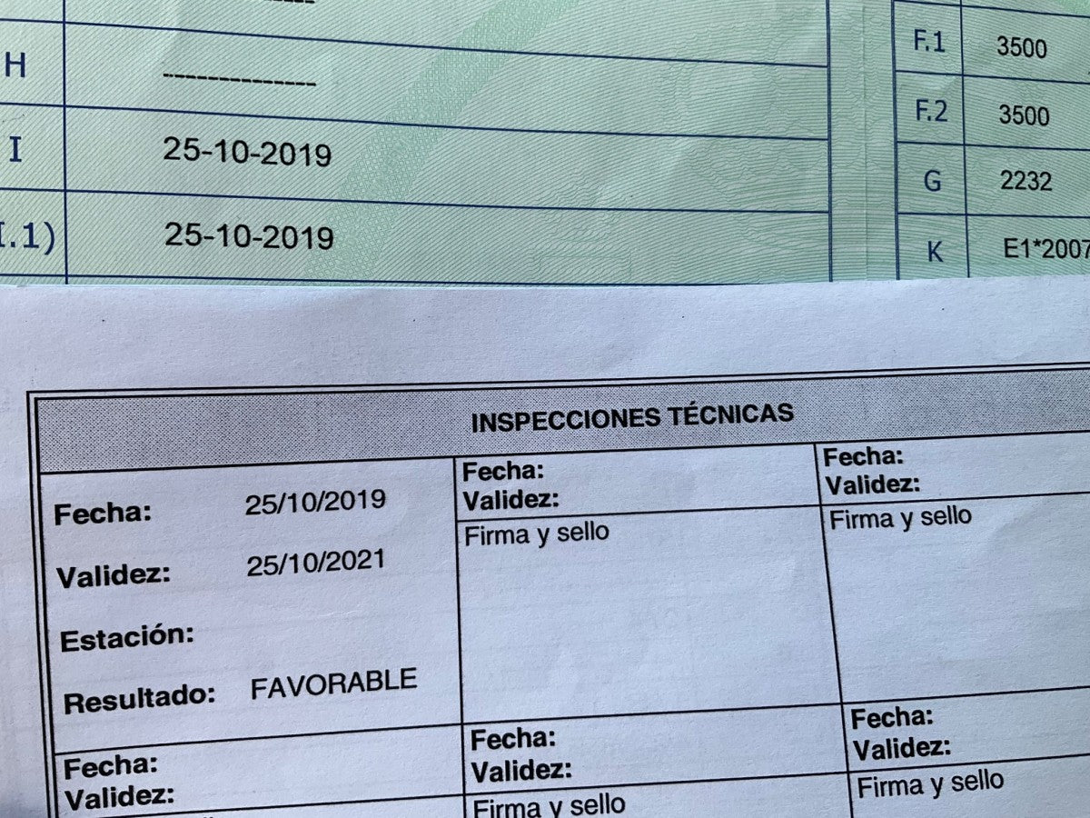 1º matriculación