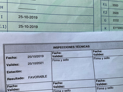 1º matriculación