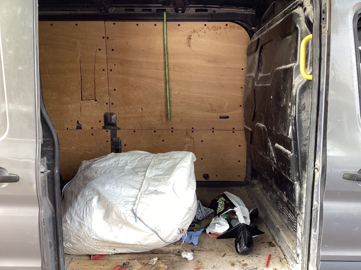 Interior trasero