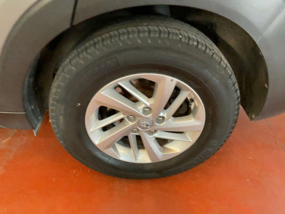 Rear left tire