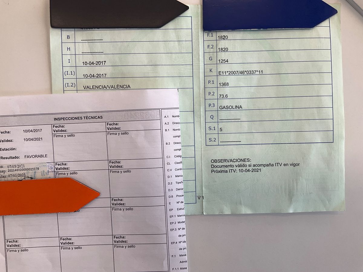 1º matriculación