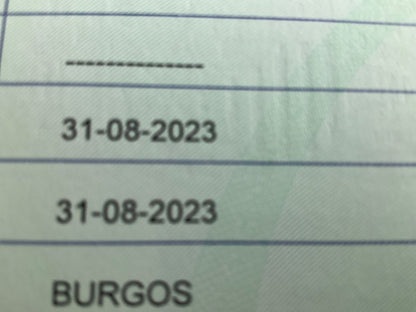 1º matriculación