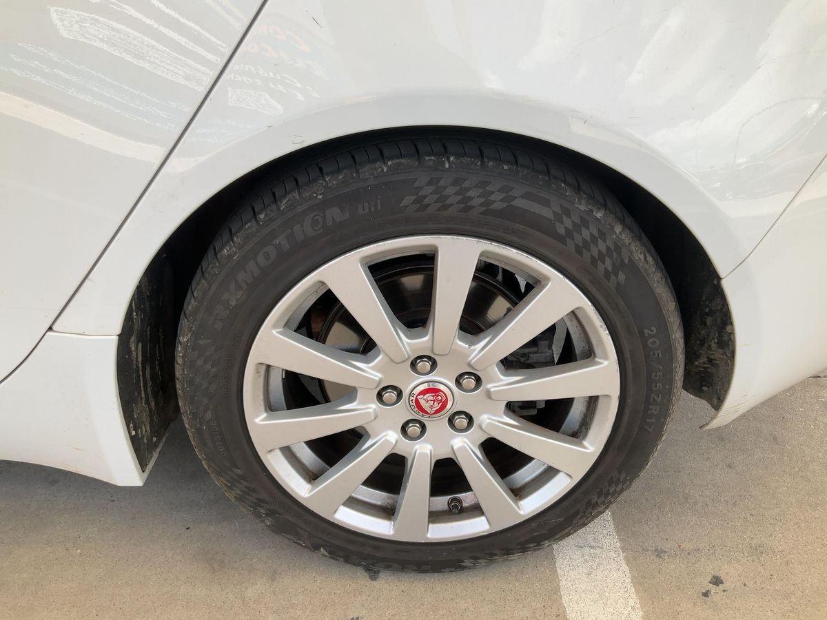 Rear left tire