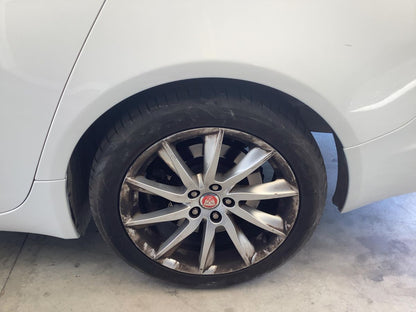 Rear left tire