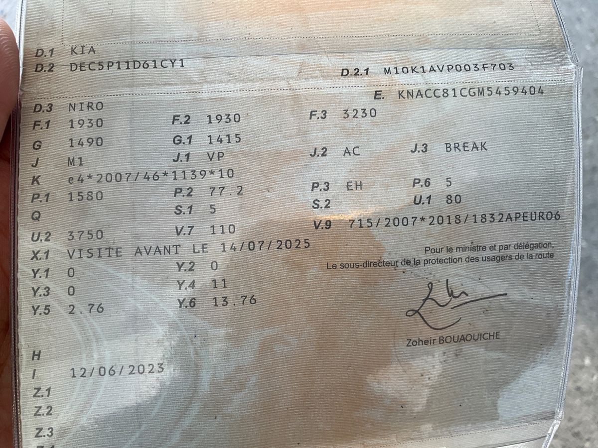 1º matriculación