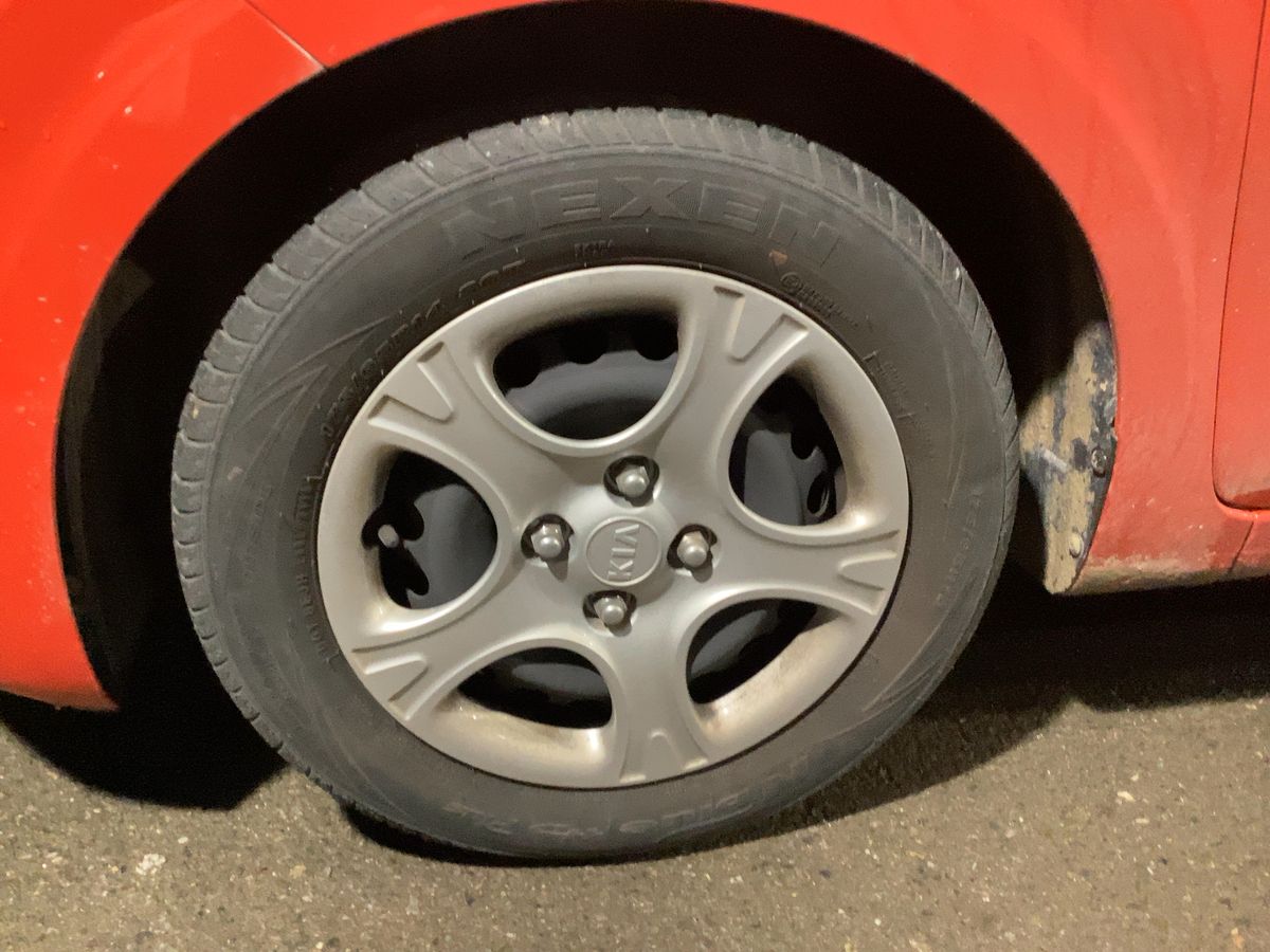 Neumático delantero izquierdo