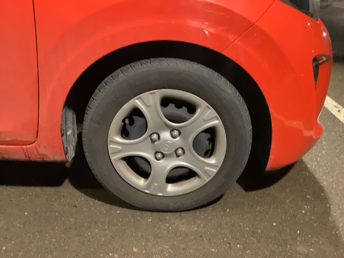 Neumático delantero derecho