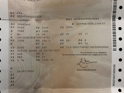 1º matriculación