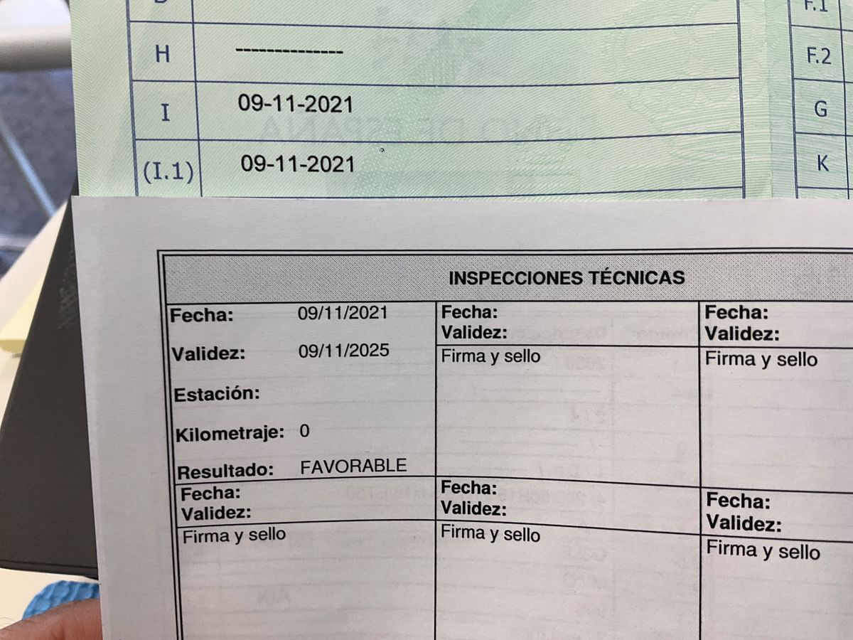 1º matriculación