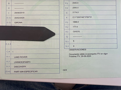 1º matriculación