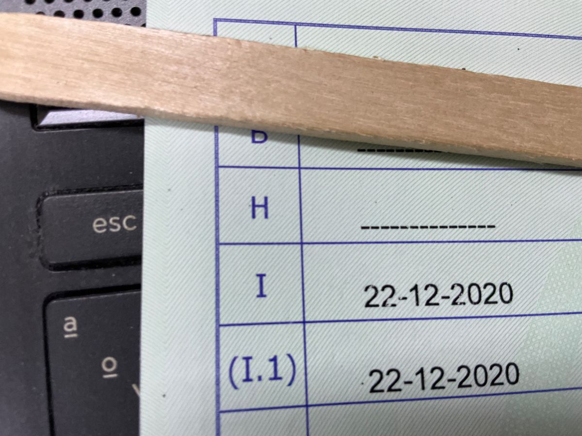 1º matriculación