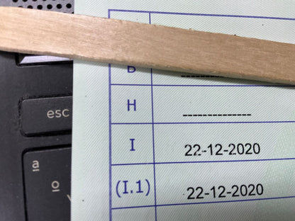 1º matriculación