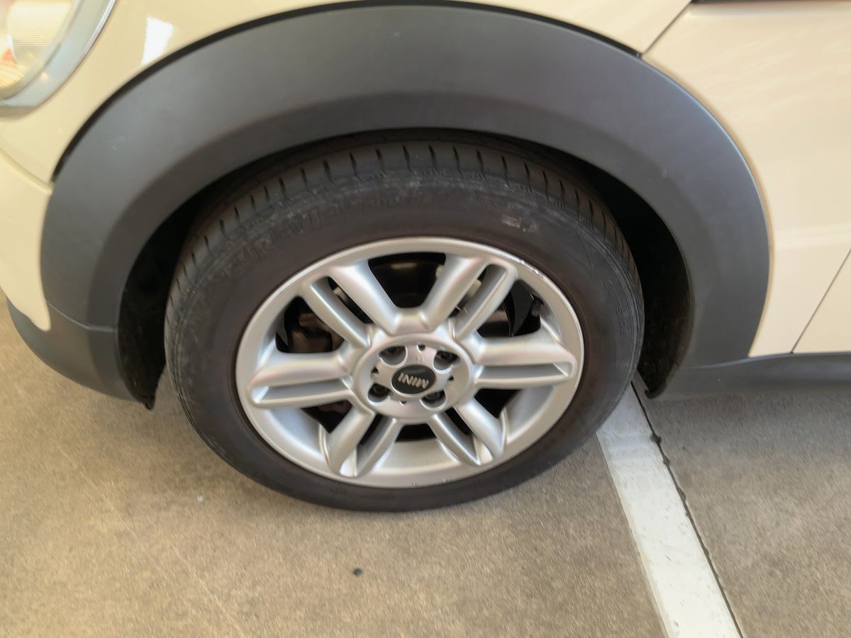 Neumático delantero izquierdo