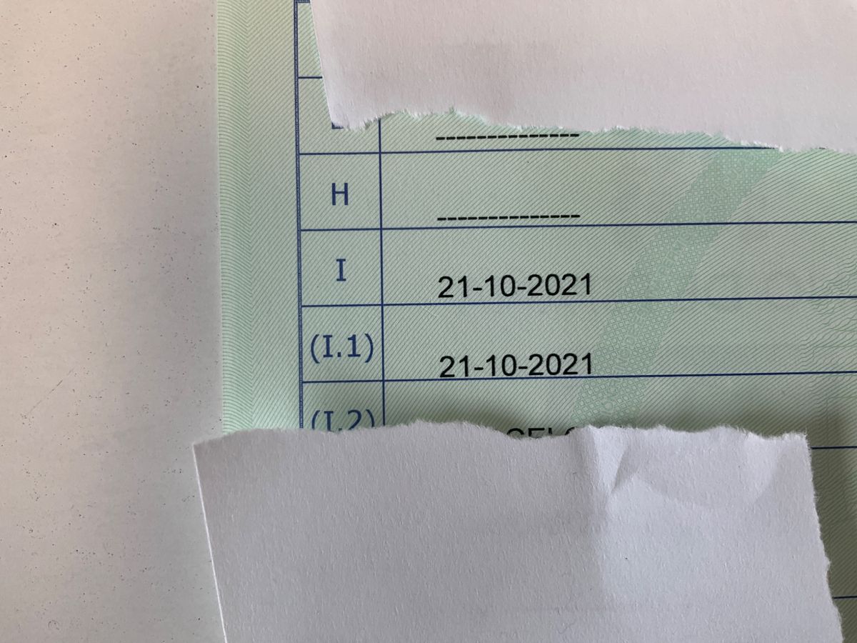 1º matriculación