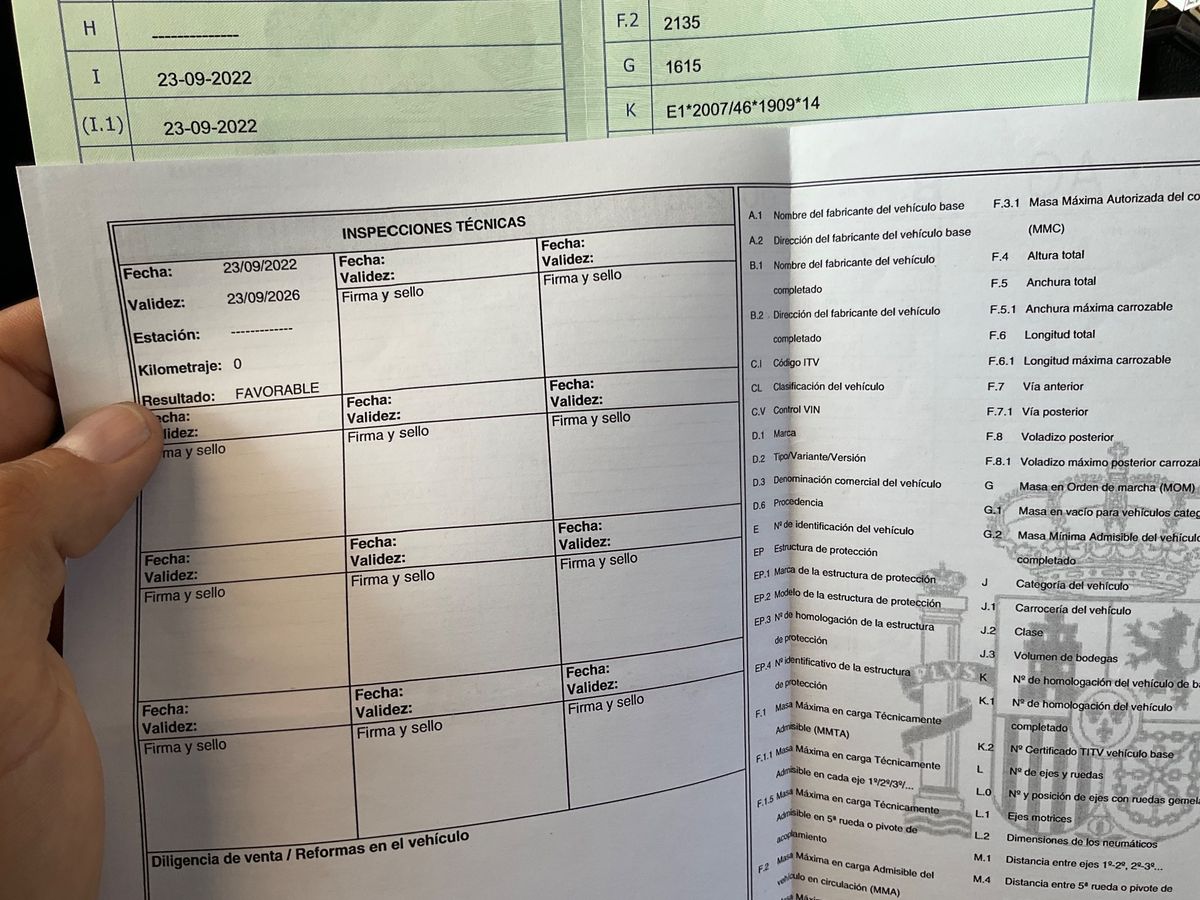1º matriculación