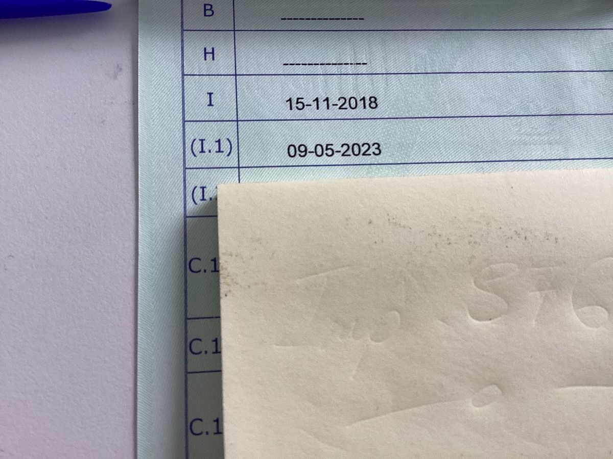 1º matriculación