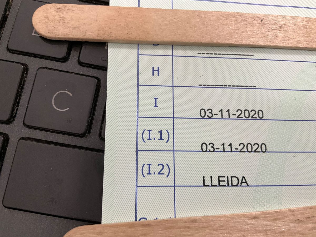 1º matriculación