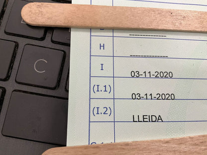 1º matriculación
