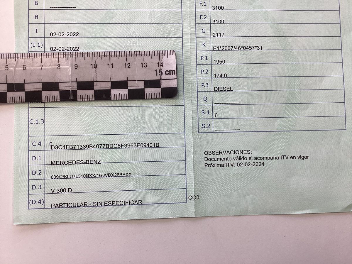 1º matriculación