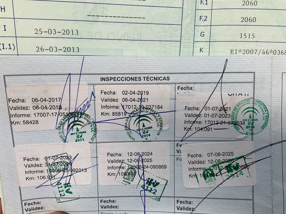 1º matriculación