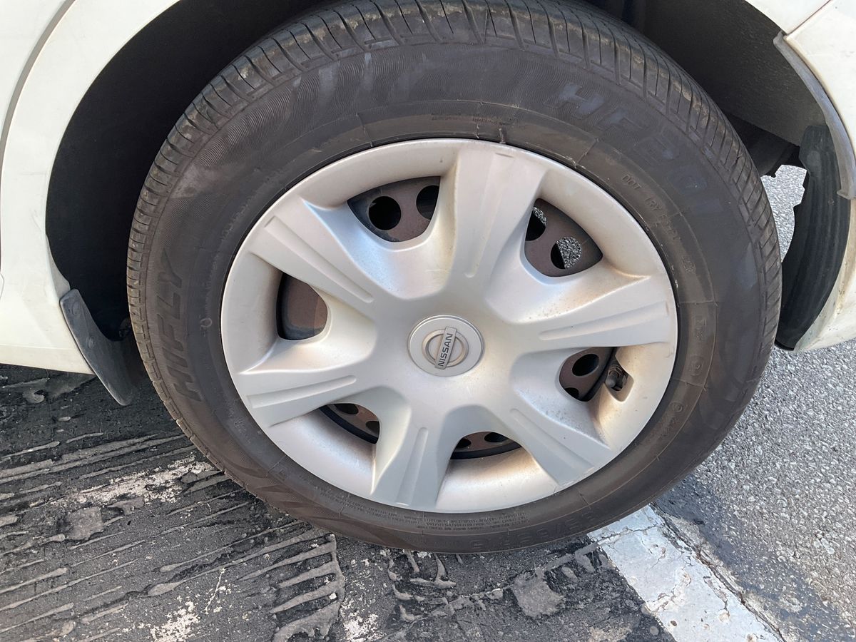 Rear left tire
