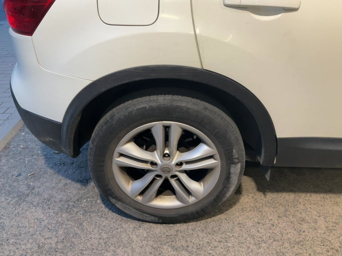 Neumático trasero derecho