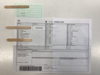 1º matriculación