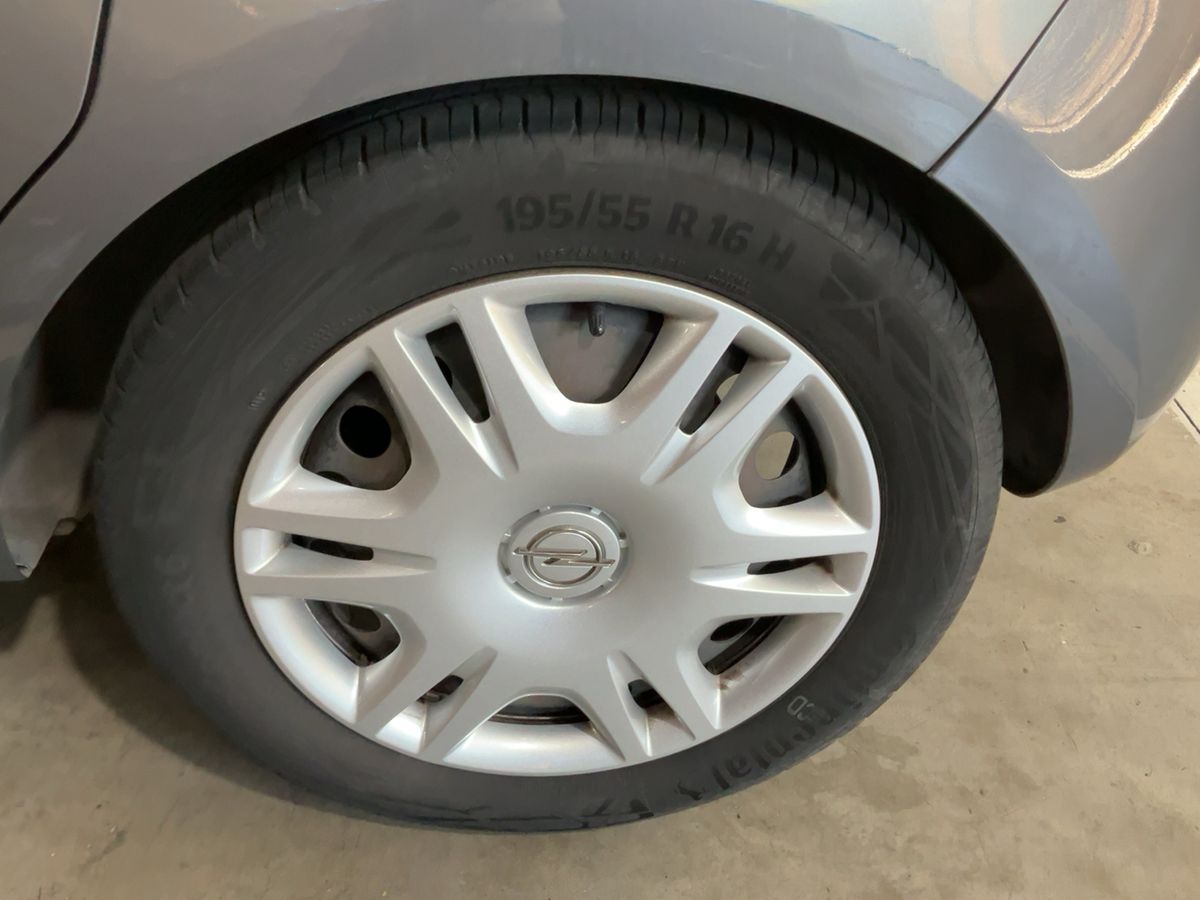 Rear left tire