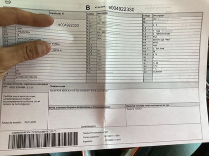 1º matriculación