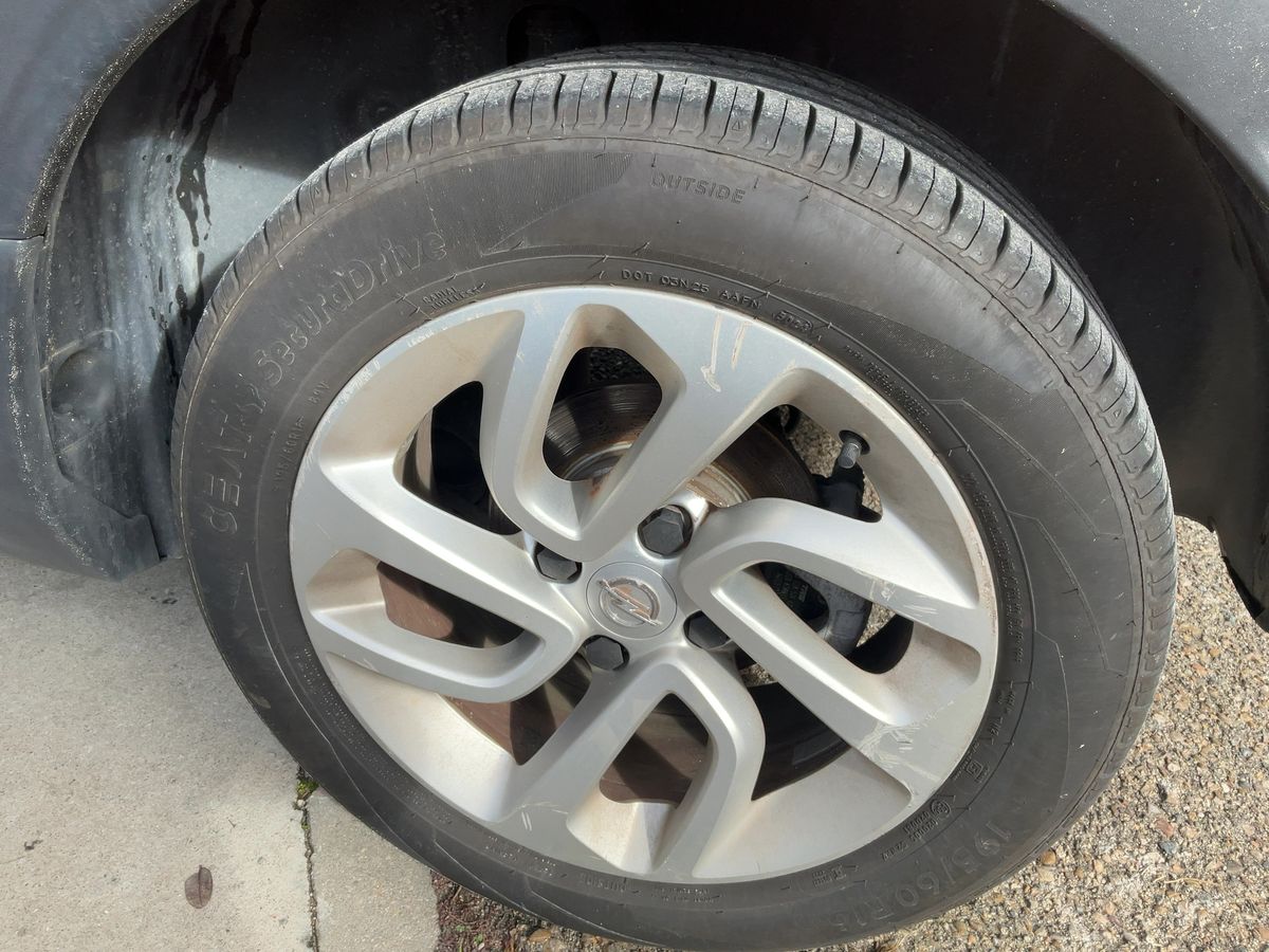 Neumático trasero izquierdo