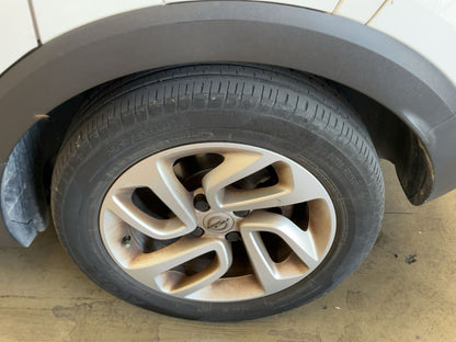 Rear left tire