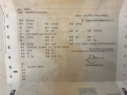 1º matriculación