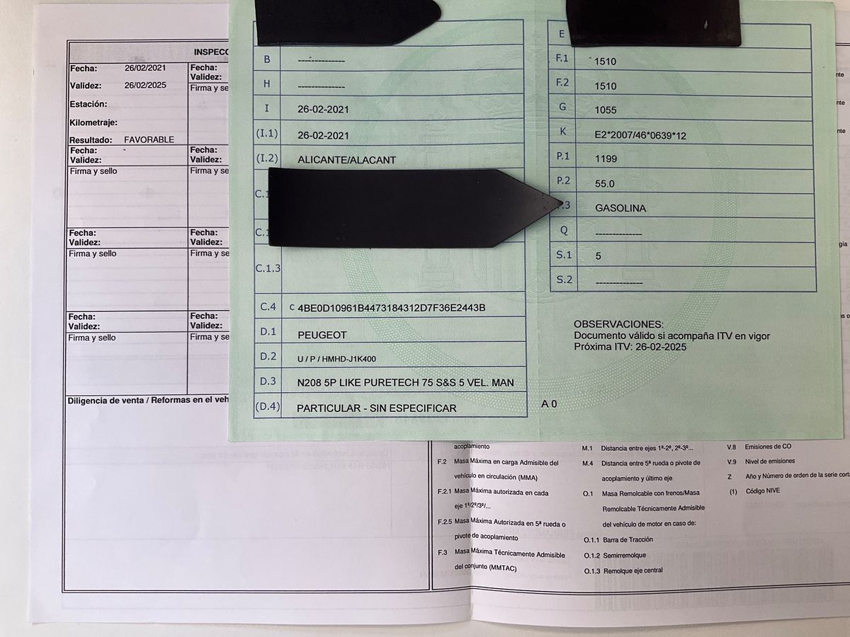 1º matriculación