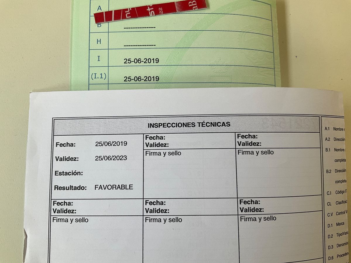 1º matriculación