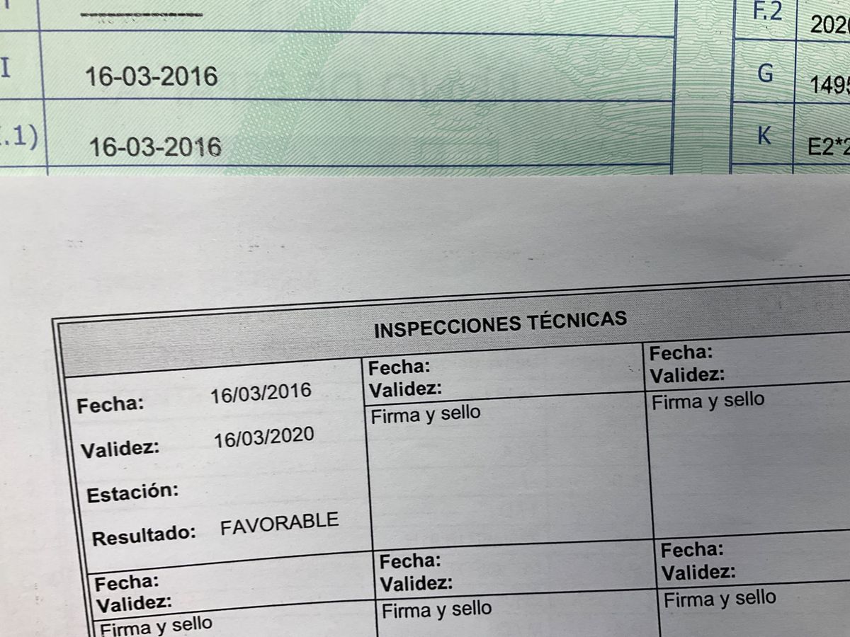 1º matriculación